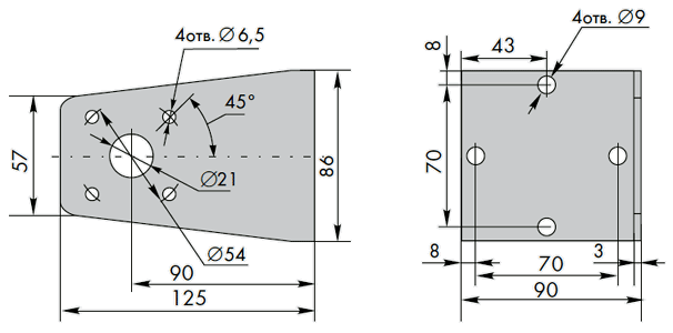 Кронштейн 3